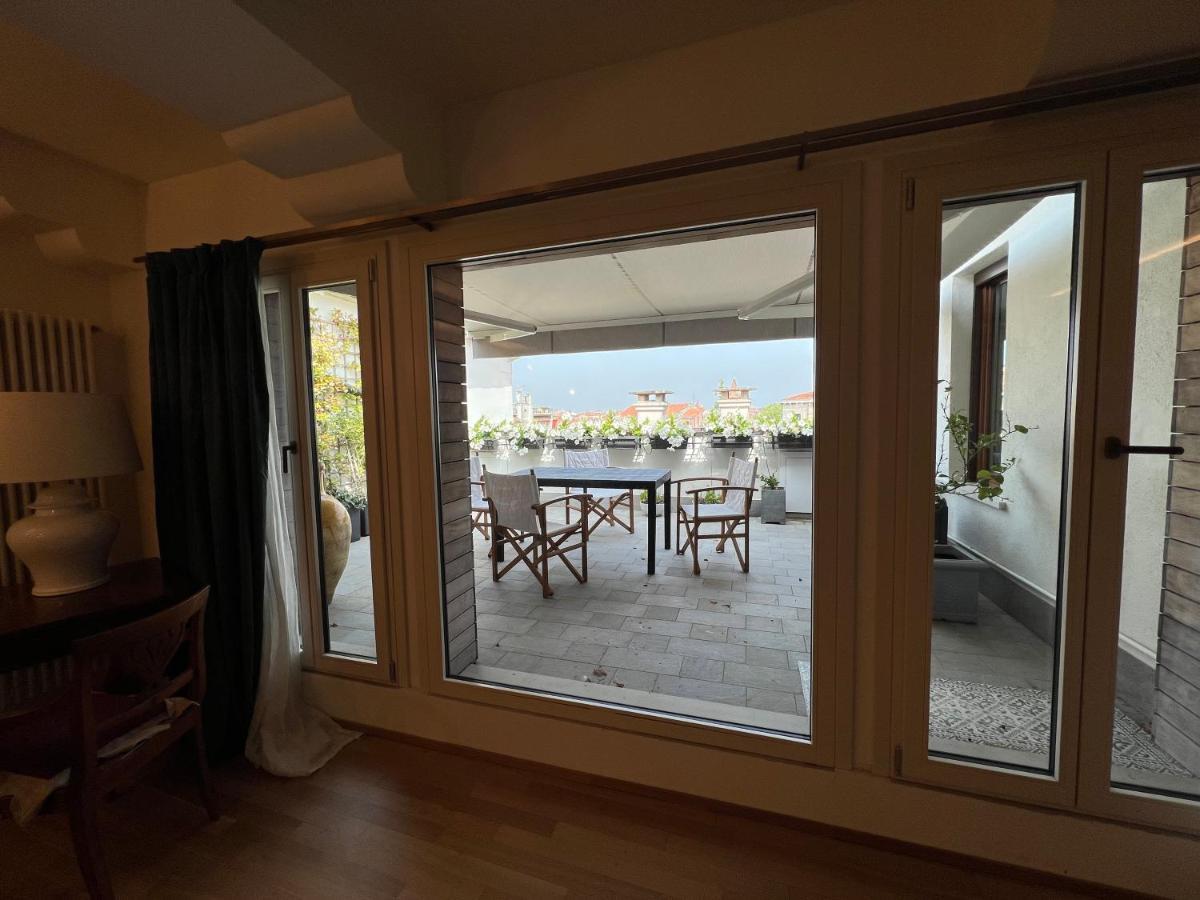 Attico Canal Grande A Palazzo Contarini Corfu Венеция Экстерьер фото